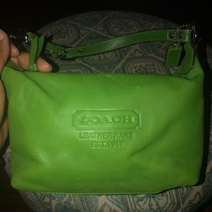 Small Green Coach Handbag